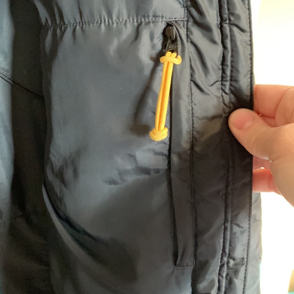 Lole duck down & feather black puffer w/ 3 zip pockets & hand warmers size S 🪶 - Picture 7 of 10